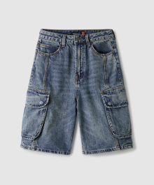 Denim Cargo Shorts(F) / WHTJE2545F