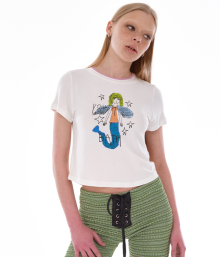 MERMAID T-SHIRT_WHITE