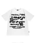 피버타임(FEVERTIME) 24 패션 그래픽 반팔 티셔츠 화이트