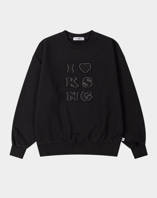 I LOVE K- mtm (black)