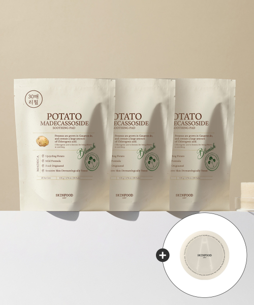 스킨푸드() [패드케이스 증정][2+1]포테이토 마데카소사이드 패드 30매 상품 이미지