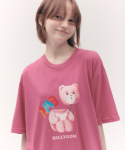 엠블러(AMBLER) [엠블러X벨리곰] Belly ballon 오버핏 반팔 티셔츠 BS303 (핑크)