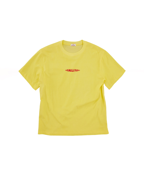 1011갤러리(1011 GALLERY) Gallery Antenna T-Shirt-Yellow