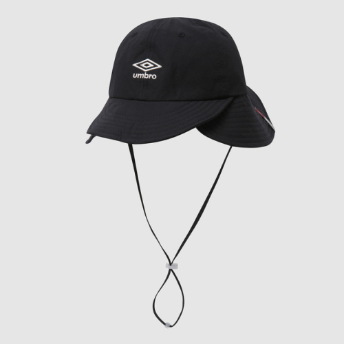 ハット UMBRO UNITY Unity Bucket Cap Black UP223CCP55 UP223CCP55_BLK 엄브로(UMBRO) UNITY 유니티 버킷캡 블랙(UP223CCP55) - 사이즈
