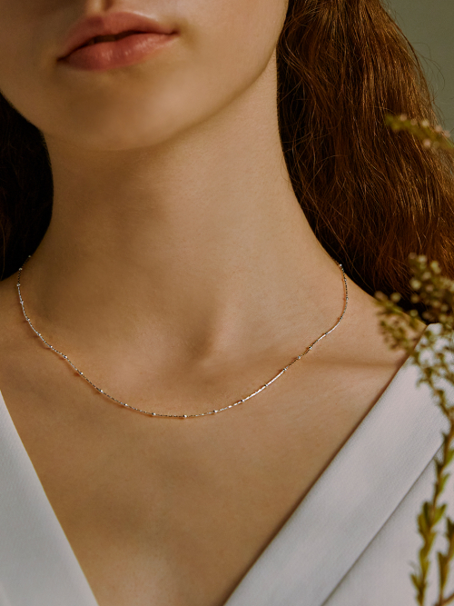 Italy Dot Chain Necklace
