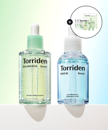 [SET] 다이브인 저분자 히알루론산 세럼 50ml + 밸런스풀 시카 진정 세럼 70ml  (+밸런스풀 트라이얼 키트)