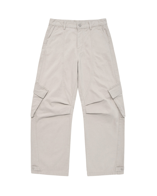 Round Tucked Pants