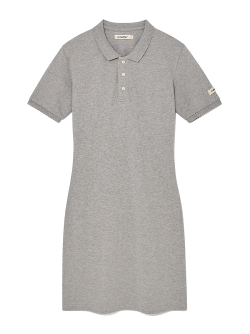 Gray polo dress best sale