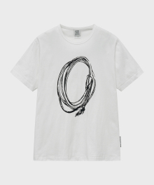 ROPE TEE WHITE (VH2EMUT508A)