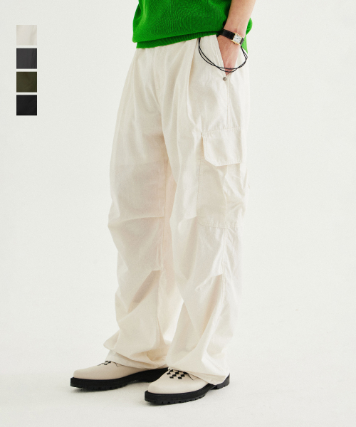 WONDER COOL Mesh Cotton Cargo Pants_4 COLOR