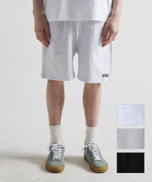 [2PACK]SMALL ARCH LOGO SWEAT SHORTS