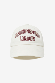 London Underground cap_Ivory