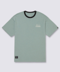스켈레톤 로고 반소매 티셔츠 - (아시아아티스트컬렉션) 아이스버그 그린 / VN000JHFCJL1