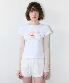 Unicorn Puff T-Shirt (White)