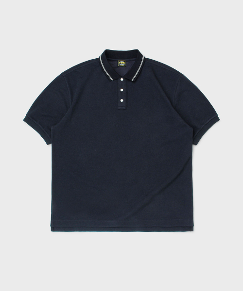 PIQUE SHORT SLEEVE SHIRT [Sailor Blue]