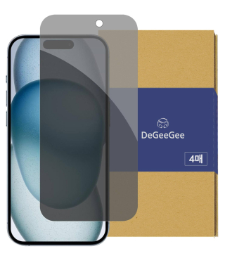디지지(DEGEEGEE) [4매입] 아이폰/15/14/13/12/SE/프로/미니/플...