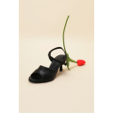 슈콤마보니(SUECOMMA BONNIE) Dressy heel sandal(black)_DG2AM24039BLK