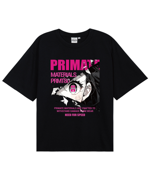 프라임에이트(PRIMATE) EYEZ 오버핏 반팔티셔츠 10 Colors - 사이즈 & 후기 | 무신사