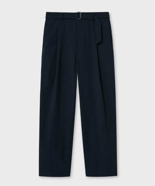 Летние брюки wide fit с поясом Cool Touch, DEEP SEA NAVY