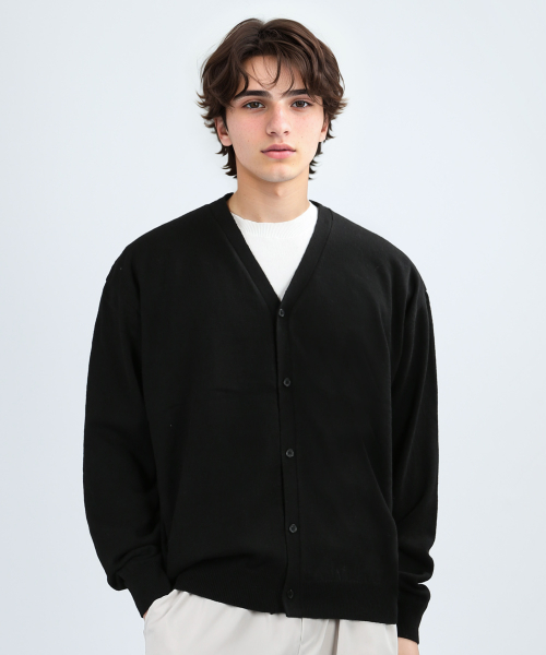 Мягкий кардиган Fine (Black)
