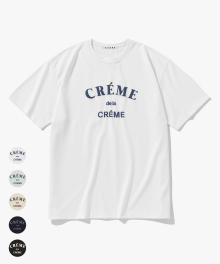 CREME 포밍 하프 티셔츠 - 5 COLOR