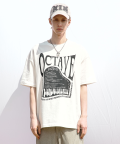 OCTAVE HALF T WHITE