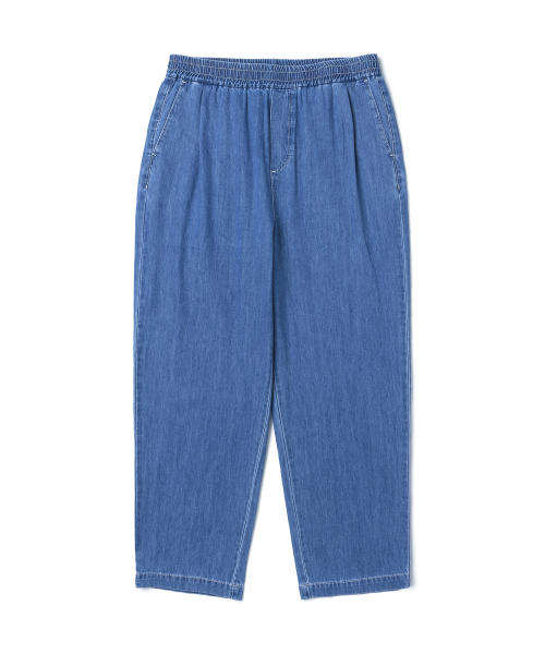 Джинсы унисекс на резинке semi-wide [LT-INDIGO](UA4DP86_03)