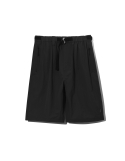 로어즈(LORES) Nylon Belted Shorts - Black
