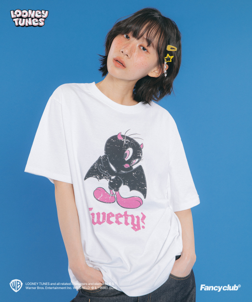 네스티팬시클럽(NASTY FANCY CLUB) [FANCY X TW] 엔젤 & 데몬 박스티 (WHITE)_F24TW2011 - 사이즈 & 후기 | 무신사