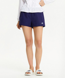 NBNVE3W702 / WOMEN 워터 3.5부 우븐 투인원 보드숏 (NAVY)