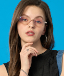 WOMEN 투명 뿔테 블루라이트 차단 안경 글라스 [기본 투명] TMAT