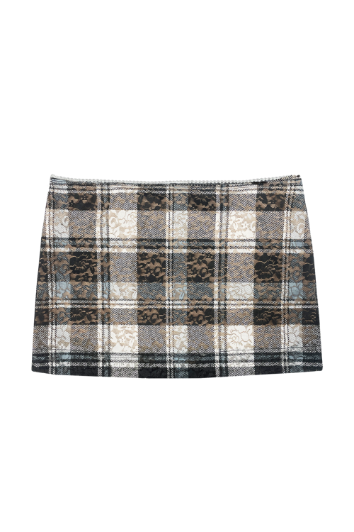 ◆TOOMUCHTAX◆ LACE MESH MINI SKIRT DOT MUSINSA | TOOMUCHTAX LACE MESH MINI SKIRT (DOT)