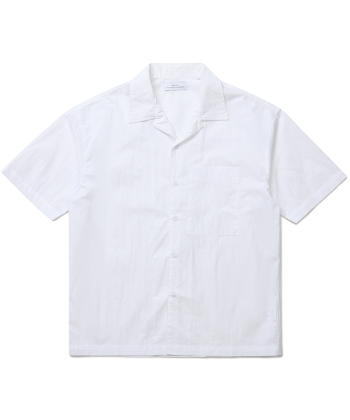 Рубашка с открытым воротником хлопок/нейлон (White)