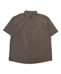 TCM vintage washing half shirts (brown)