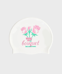 딜라잇풀(DELIGHTPOOL) Rose Bouquet Swim Cap - Pink