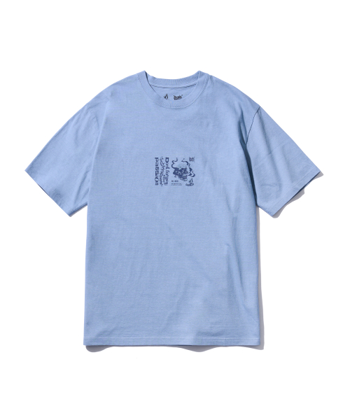 ★BROWNBREATH★ VXB TEE LIGHT BLUE 브라운브레스(BROWNBREATH) VXB TEE - LIGHT BLUE - 사이즈
