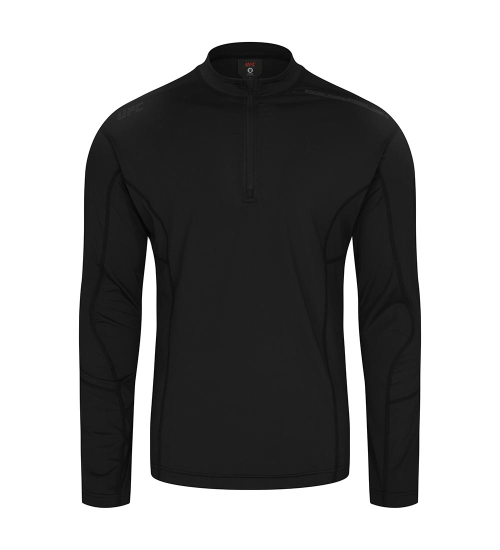 UFC Sungard рашгард с полумолнией Regular Fit Black U4LSV2105BK