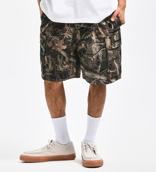 CAMO CARGO RIPSTOP SHORTS REAL TREE CAMO