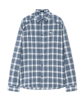 Washed check pattern shirts [skyway]