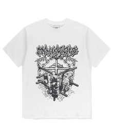 HYBRID TEE WHITE(MG2EMMT519A)