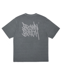 TAG PIGMENT TEE - CHARCOAL