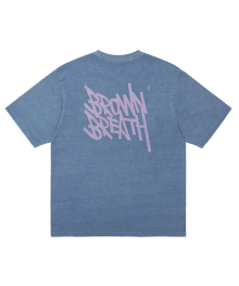 TAG PIGMENT TEE - BLUE