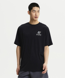 NBNEE22613 / UNI 베이직 워터 반팔티 (BLACK)