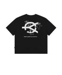 NEW BROKEN ODOLLY T-BLACK