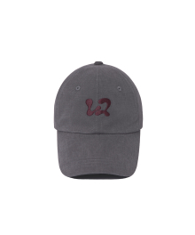 Mellow cotton logo cap - DUSTY GREY