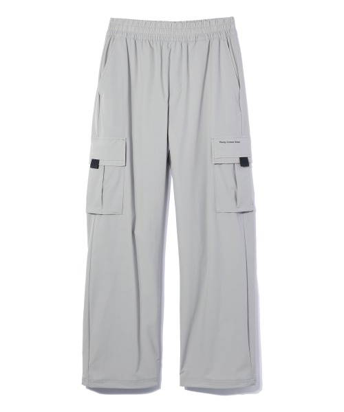 Широкие нейлоновые брюки карго GREY (LO8PU788-072)