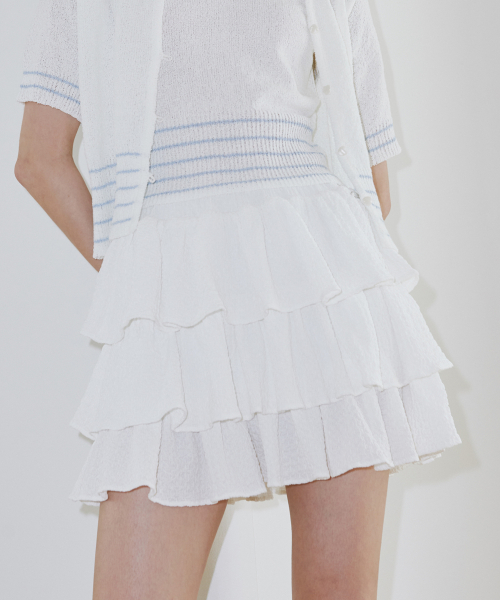 【百搭裙褲】Shirring Mini Skirt