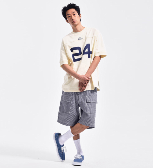 Тяжёлый хлопок CLASSIC FOOTBALL JERSEY CREAM