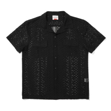 LACE SHIRT   BLACK