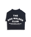 몽슈슈(MONCHOUCHOU) The Dog Walker Club Sleeve Tee for dog Black
